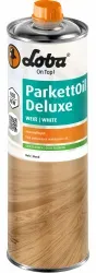 LOBA ParkettOil Deluxe Intensivpflegeöl 10466-915  , 1000 ml - Flasche, weiß