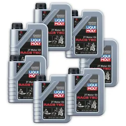 7x 1L LIQUI MOLY 21633 Motoröl 2T Motoroil Race Tec 2 Takt Rennsport Racing
