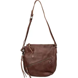 FredsBruder My Forever Friend Midi Schultertasche Leder Dark Chocolate
