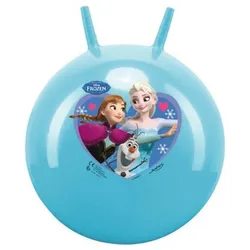 JOHN Hüpfspielzeug Sprungball Frozen Die Eiskönigin blau