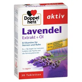 Doppelherz Aktiv Lavendel Extrakt + Öl Tabletten 30 St.