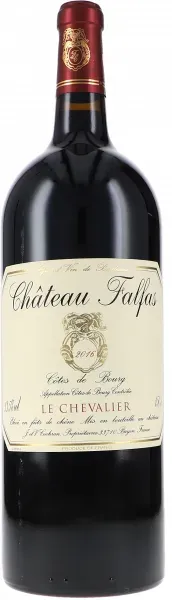 le Chevalier, Côtes de Bourg AOC Château Falfas MAGNUM 2016 BIO