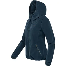 Ragwear Damen Cordjacke Übergangsjacke aus Kord mit Kapuze Dizzie Cordy YOUMODO Petrol Gr. S - S