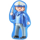 United Labels® Dekokissen Playmobil Kissen - City Action Polizei Plüsch Dekokissen Sitzkissen Zierkissen 26 x 39 x 10 cm