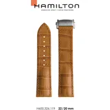 Hamilton Leder Jazzmaster Band-set Leder Braun-22/20 H690.326.119 - braun