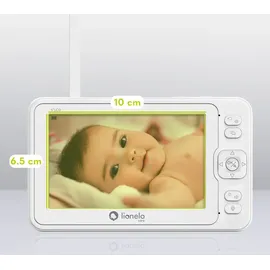 lionelo Babyline 6.2 Babyphone, - White - One Size - EU Plug 220V