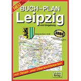Barthel, A Leipzig und Umgebung 1 : 20 000. Buchstadtplan