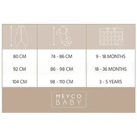 Meyco Baby Animal multicolour