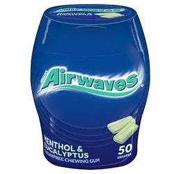 Airwaves MENTHOL & EUKALYPTUS Kaugummis 50 Dragees