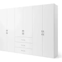 Set One by Musterring Drehtürenschrank Henderson 301 x 223 x 60 cm Weiß