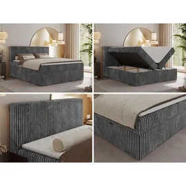 MKS Meble Tiliano 180 x 200 cm H3 Grau