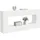 vidaXL Gestreift Konsolentisch 155 x 29 x 74 cm Weiß