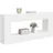 vidaXL Gestreift Konsolentisch 155 x 29 x 74 cm Weiß