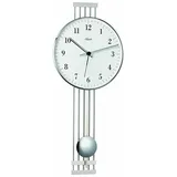 HERMLE Metallwanduhr 70981-000871 0,0 cm silber