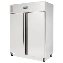 Polar Edelstahl-Kühlschrank 1300 Liter