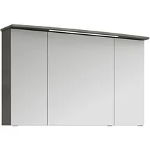 Pelipal 4010 120,5 cm graphit struktur quer nachbildung TwinLED Kranzbeleuchtung