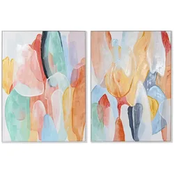 Leinwand Home ESPRIT polystyrol Leinwand 90 x 3,5 x 120 cm
