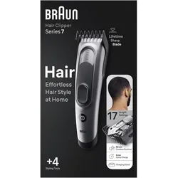 Braun HC7390 HairClipper (Schwarz)