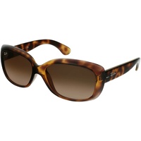 Ray Ban Ray-Ban RB4101 Damen-Sonnenbrille Vollrand Butterfly Kunststoff-Gestell, Havanna