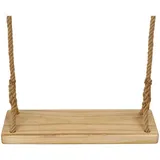 Holzschaukel Für Den Außenbereich, Kinder- Und Erwachsenenschaukel, Baumschaukel Aus Holz Mit Verstellbarem Juteseil, Robuste Baumschaukel Aus Holz Für Kinder, Jugendliche Und Erwachsene V7110c (mit V