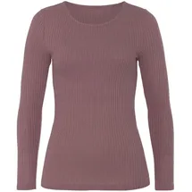 LASCANA Langarmshirt Mauve 32/34