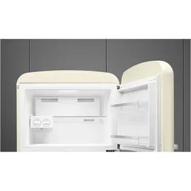 Smeg FAB50RCR5 Retro-Kühl-Gefrierkombination (400 l, 1921 mm hoch, Creme)