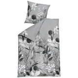 CASANOVA casa NOVA Satin-Bettwäsche FLORENTINE, 135 x 200 cm - Mehrfarbig - Baumwolle - mit Reißverschluss