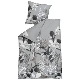 CASANOVA casa NOVA Satin-Bettwäsche FLORENTINE, 135 x 200 cm - Mehrfarbig - Baumwolle - mit Reißverschluss