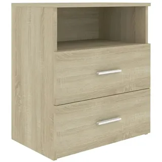 vidaXL Nachttisch Sonoma-Eiche 50x32x60 cm