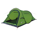High Peak Wurfzelt Campo 2, Pop Up Zelt für 2 Personen, Festivalzelt mit Wannenboden, super leichtes Schnellöffnungs-Wurfzelt, 1500 mm wasserdicht, Ventilationsystem, Moskitoschutz