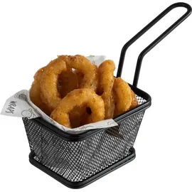 APS Servier-Frittierkorb SNACKHOLDER, Snackkorb, Edelstahl, 10 x 8,5 cm, H: 6,5 cm