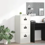 vidaXL Aktenschrank 44 x 50 x 106,5 cm Weiß