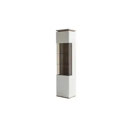 Uno Vitrine Parez 50 x 38 x 208 cm Weiß