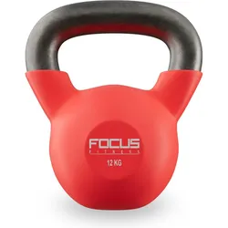 Kettlebell Vinyl - 12 kg - Rot 12kg