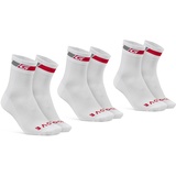 GripGrab Classic Regular Cut Socken 3-Pack weiß EU 38-41 2022 Socken