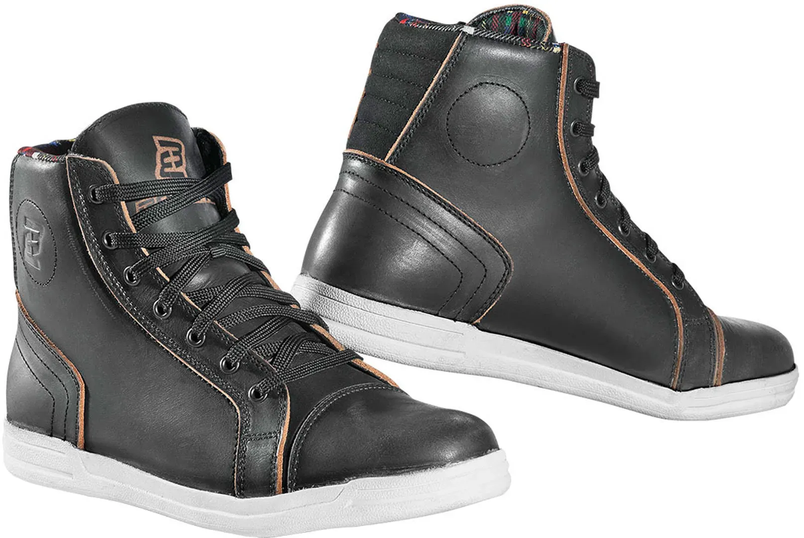 Bogotto Streetbiker Motorschoenen, zwart, 36 Voorvrouw