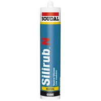 SOUDAL Neutralsilikon Silirub N transparent 300 ml