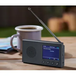 Tchibo - Tragbares DAB/FM-Radio mit Bluetooth - schwarz