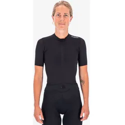 FUSION Damen Shirt WOMENS CYCLING JERSEY, BLACK, XS