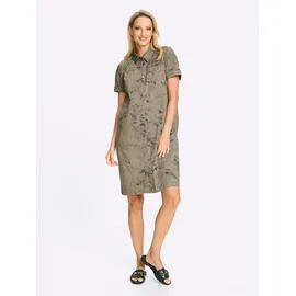 Heine Druckkleid Etuikleid Mehrfarbig 40