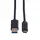 ROLINE GREEN USB 3.2 Gen 1 Kabel, A-C, ST/ST, schwarz, 1 m