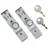 Parat Ersatzschloss Metall 90 x 20 x 20 mm grau
