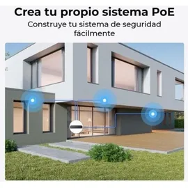 Reolink P324 5 MP PoE Dome Kamera Weiß