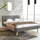 Fdm ZUZA 180 x 200 cm Grau