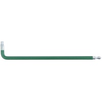 KS Tools Kugelkopf-Torx-Winkelstiftschlüssel, XL, T25, Grün