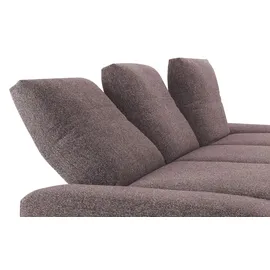 KOINOR Eckcouch Mikrofaser 3-Sitzer Rosa/Pink