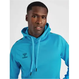 hummel Core XK Poly Hoodie Herren blue danube XL