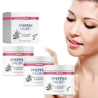 2024 Pfeffer Salbe zum Bräunen 100g Pfeffersalbe Plus Pfeffersalbe Bräunung - Reichhaltige Salbe mit Plus Collagen & Arganöl Soforteffekt Pfeffersalbe fürs Gesicht & gegen Falten Antifaltencreme (3PC)