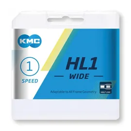 KMC HL1 Wide Silver - 100 Glieder,
