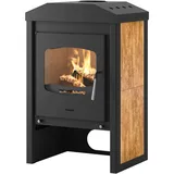 HS Flamingo VEGA Kaminofen Walnut 9 kW Kamin Ofen Holzofen